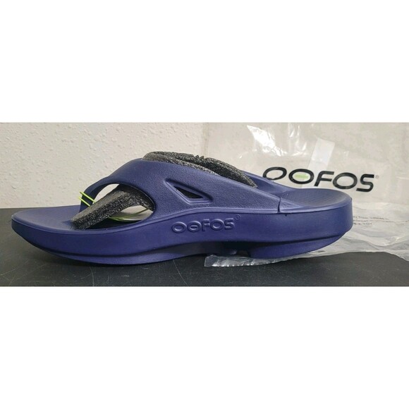 OOFOS Original Unisex Recovery Slide Sandals Navy M10 W12 EU43 NWT Style 1000 main image 7